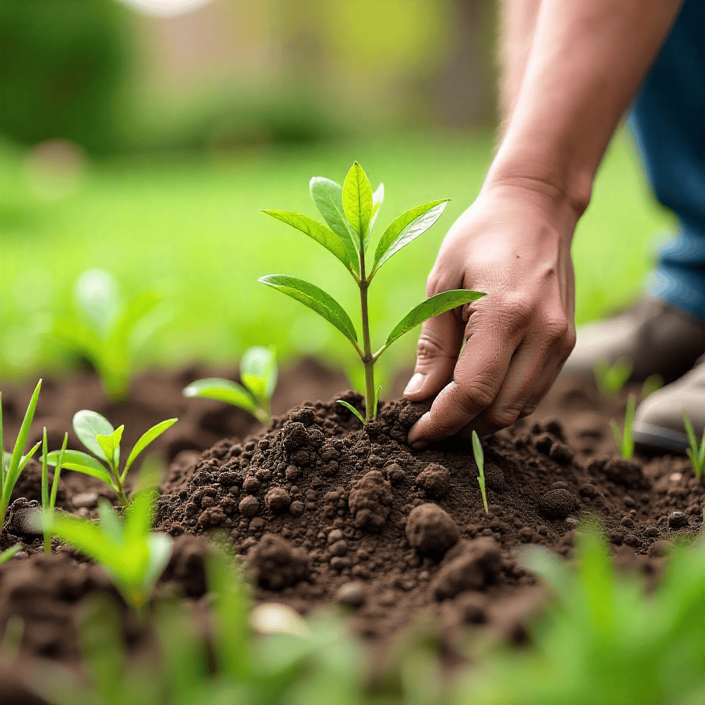 Kevään siivous ja lannoitus